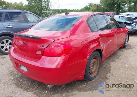 2008 Infiniti G35 Journey z USA, uszkodzony, nr VIN JNKBV61E28M201408